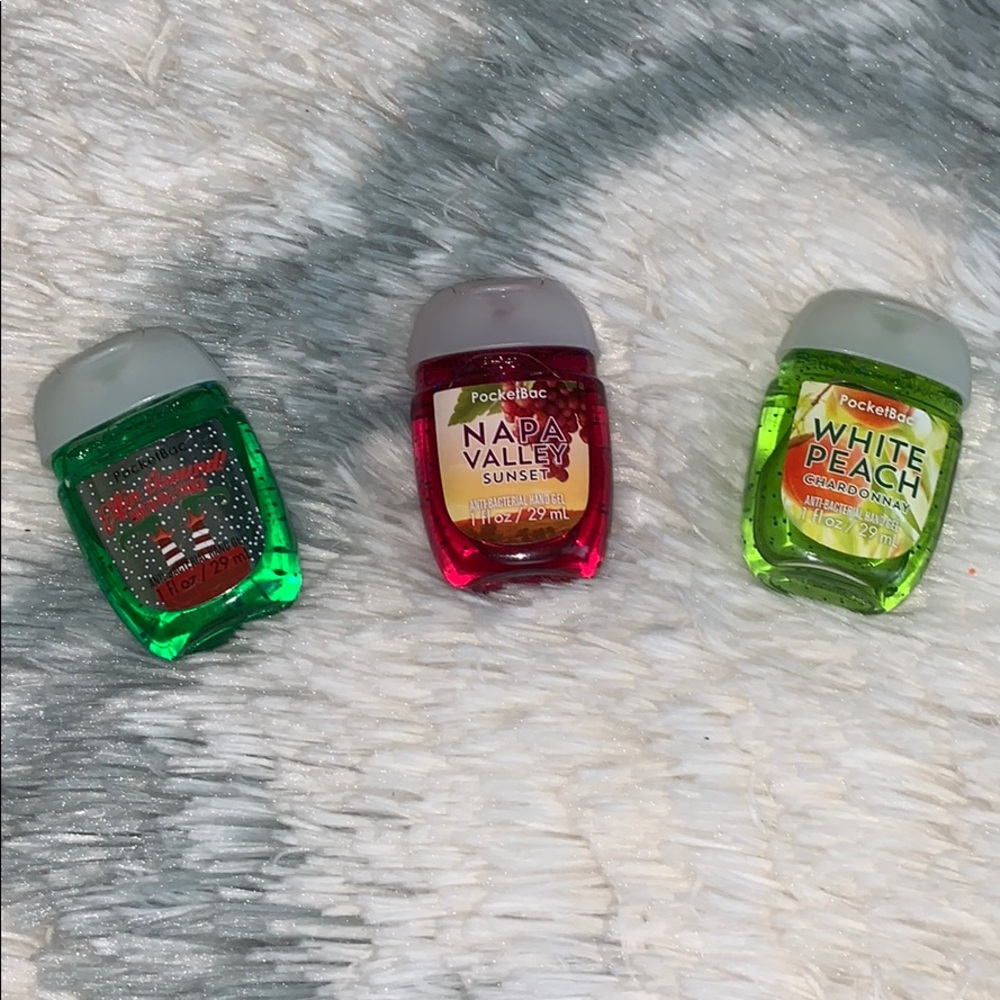 bath & body works 3 scented germex